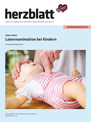 Titelbild des Sonderdrucks Laienreanimation