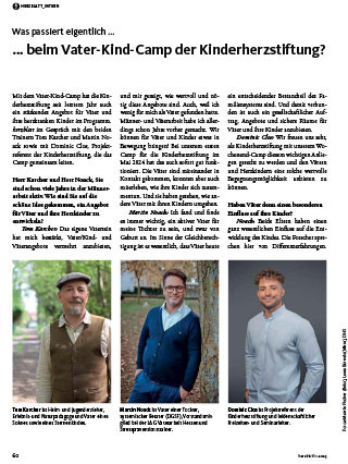 Titelbild vom Vater-Kind-Camp