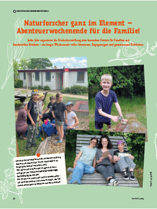 Titelbild des Artikels zum Thema Familienfreizeit