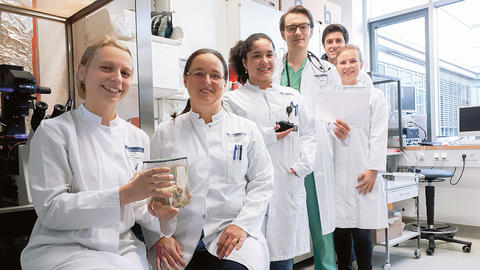 Forschergruppe des Universitätsklinikum