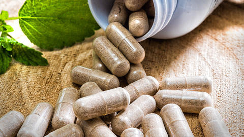 Vitaminkapseln Salbei