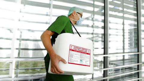 Bild einer Organspendebox