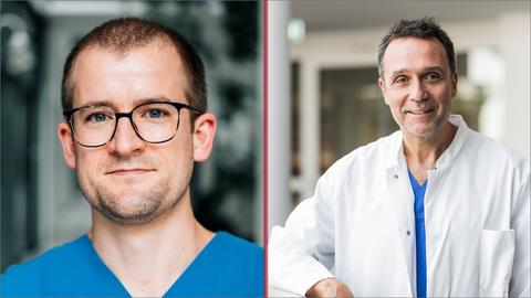 Forscher Dr. König und Prof. Bollmann