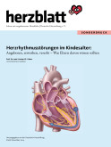 Titelbild Sonderdruck Herzrhythmusstörungen im Kindesalter