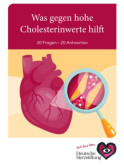 Titelbild des Covers 20 Fragen Cholesterin